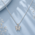 Silver Flutter Pendant