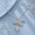 Silver Ivy Pendant