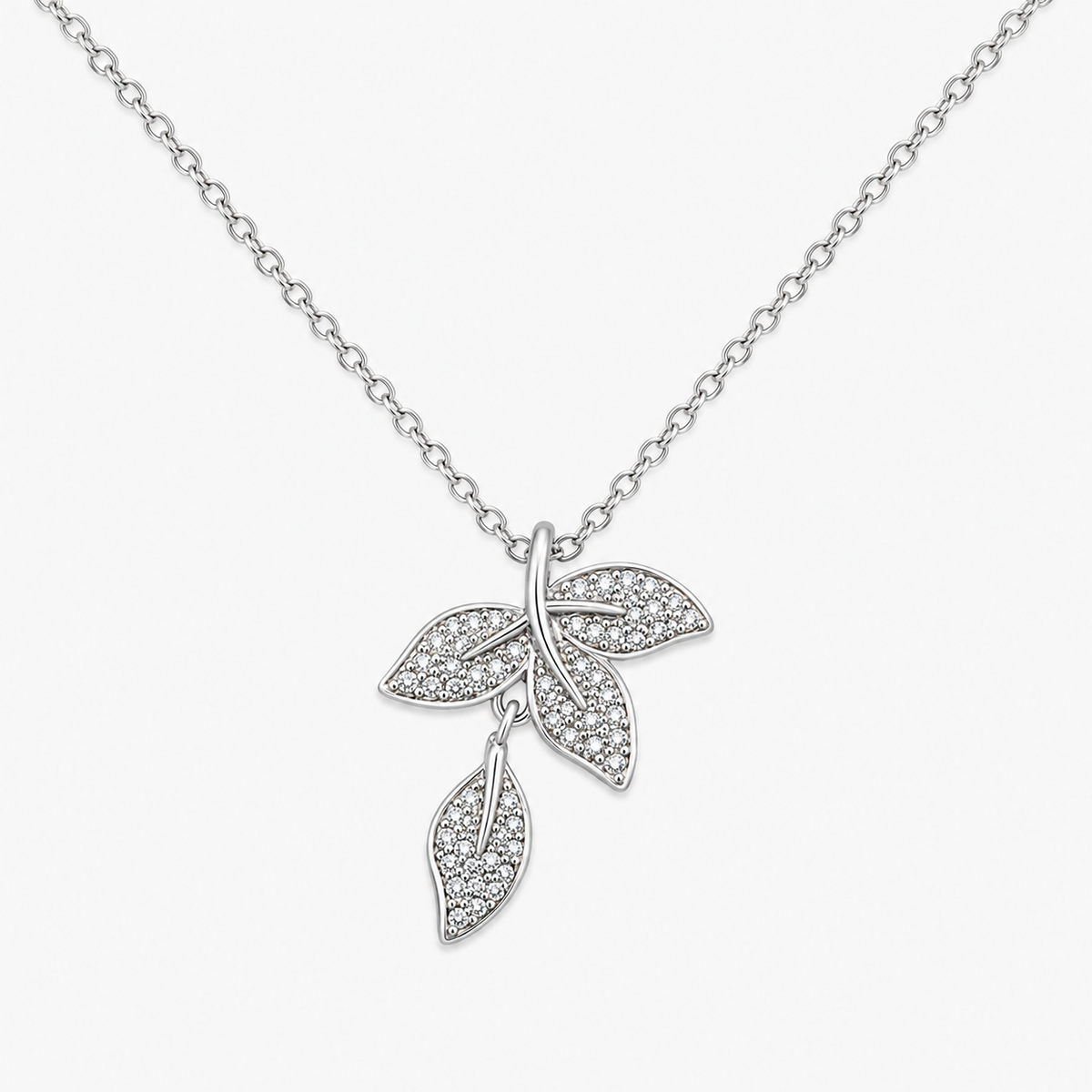 Silver Ivy Pendant