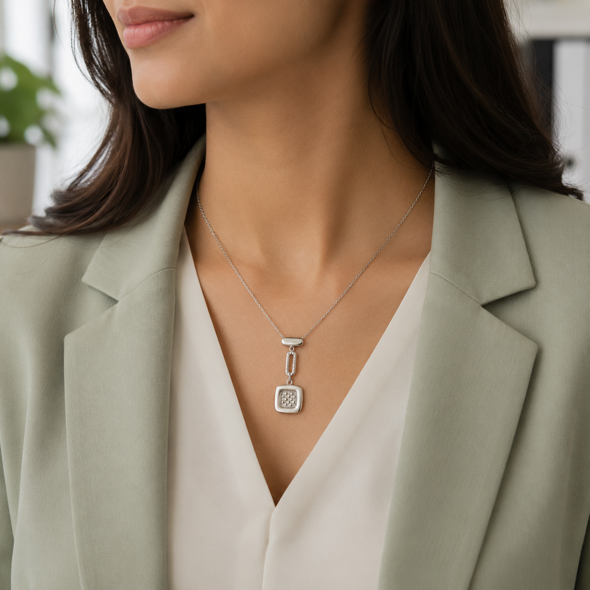 Silver Nexus Pendant