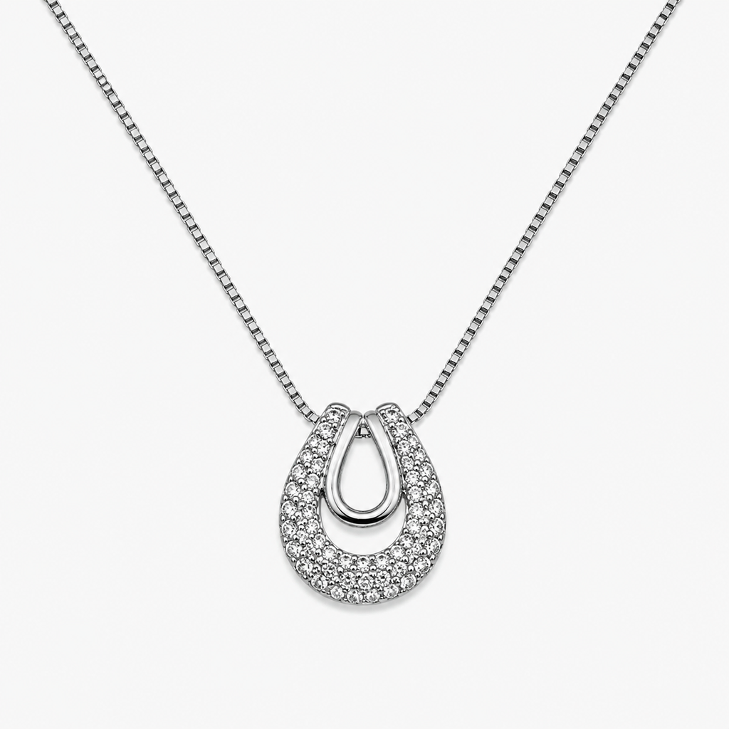 Silver Radiant Luck Pendant