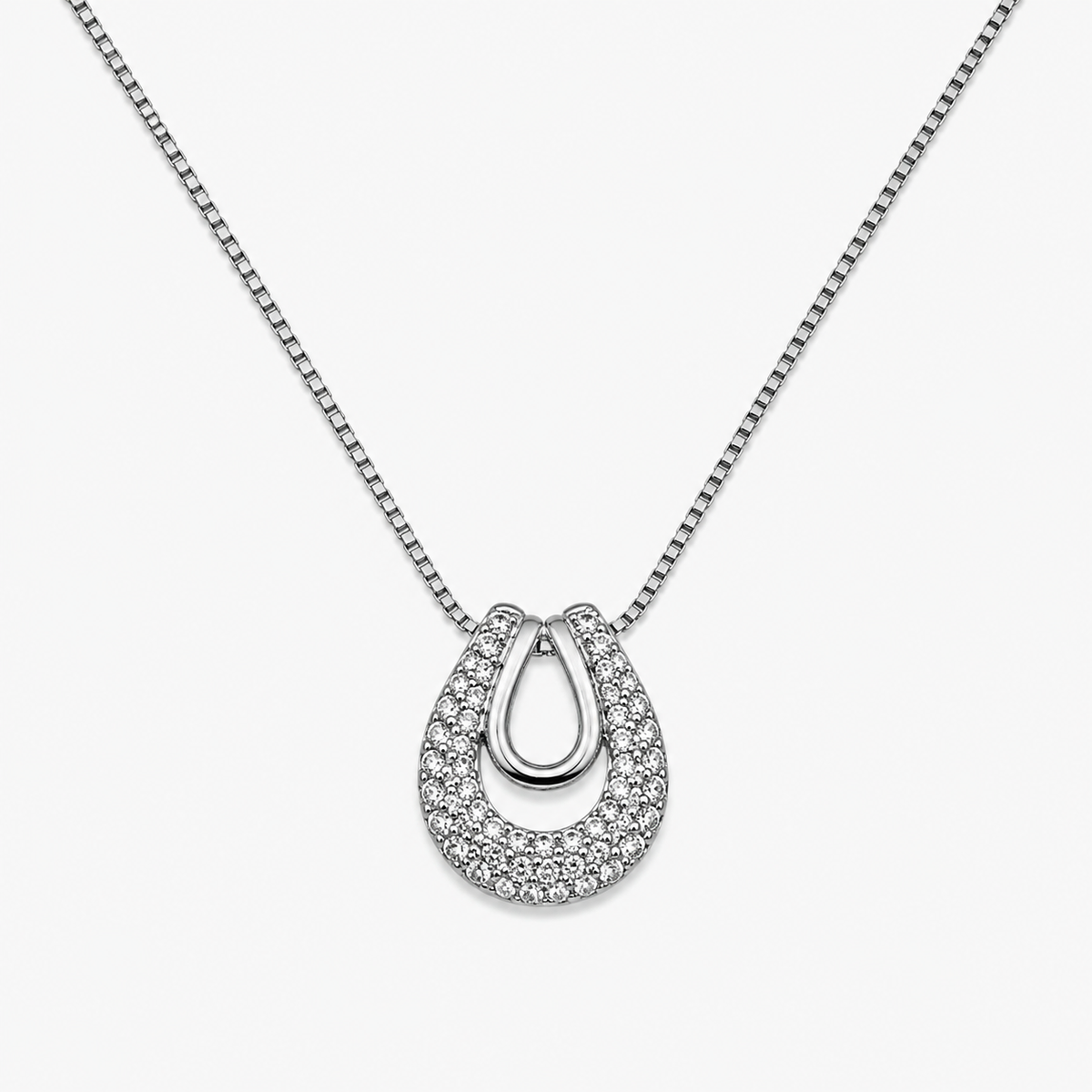 Silver Radiant Luck Pendant