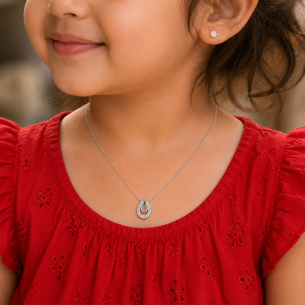 Silver Radiant Luck Pendant